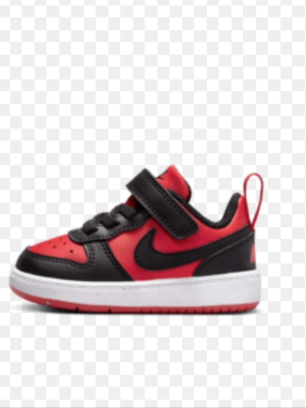 Nike Court Borough Low Recraft Baby / Toddler Sneakers Red & Black Size 6C